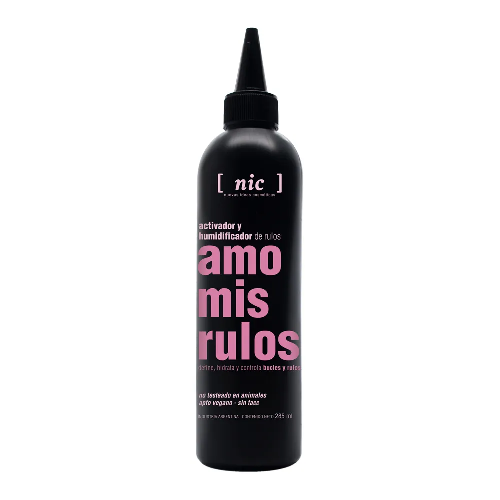 Nic Activador y Humidificador de Rulos Nic Amo Mis Rulos x 200 ml