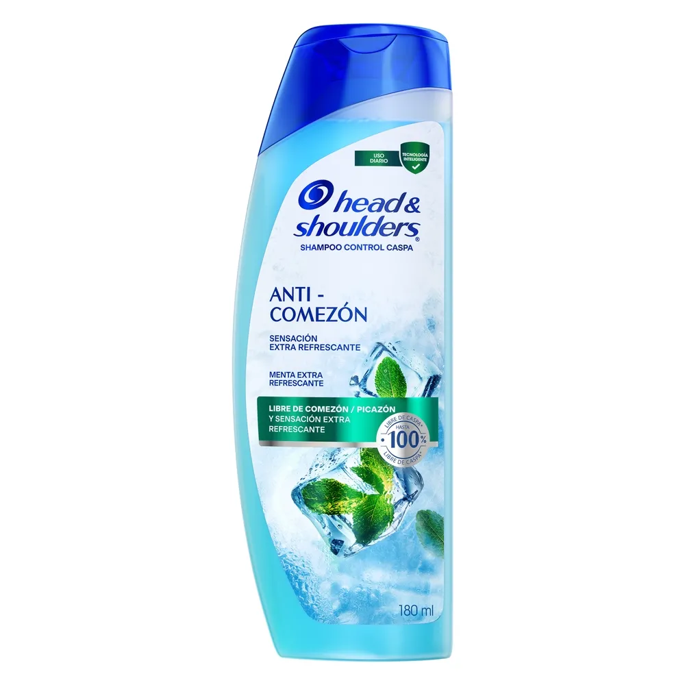 Head and Shoulders Shampoo Head & Shoulders Control Caspa Anti-Comezón x 180 ml