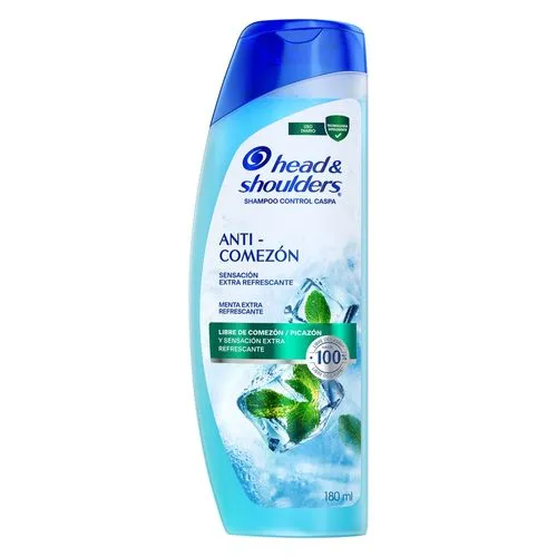 Head and Shoulders Shampoo Head & Shoulders Control Caspa Anti-Comezón x 180 ml