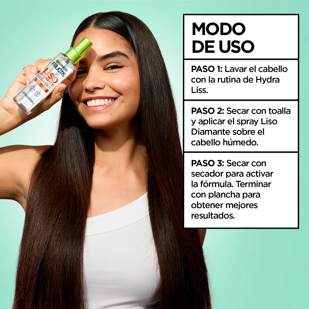 Fructis Spray Capilar Fructis Diamond Sleek x 150 ml