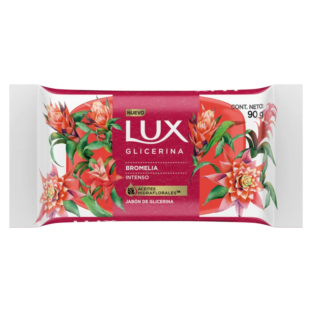 Lux Jabón en Barra Lux Bromelia x 90 g