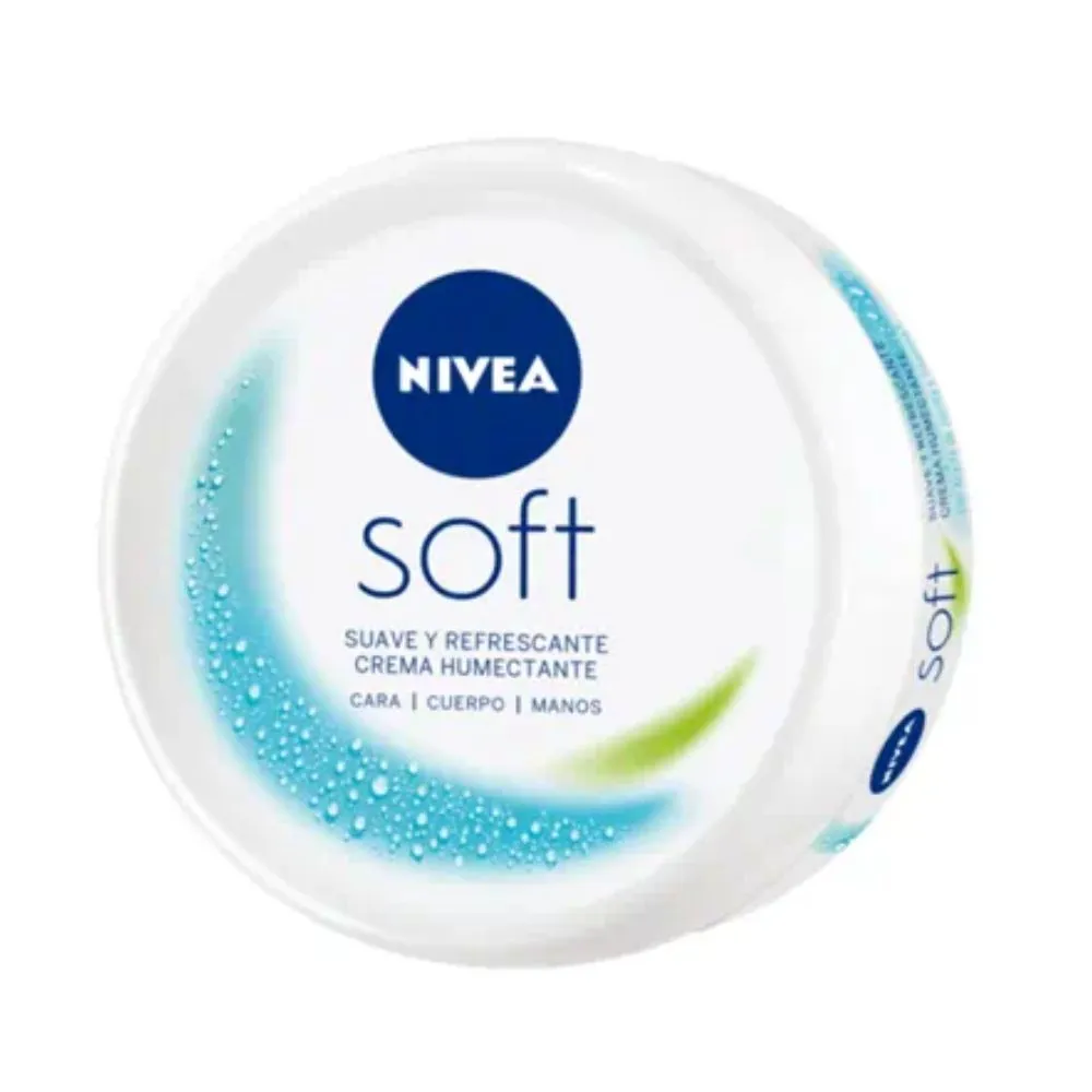 Nivea Crema Hidratante Intensiva Nivea Soft Uso Diario x 100 ml