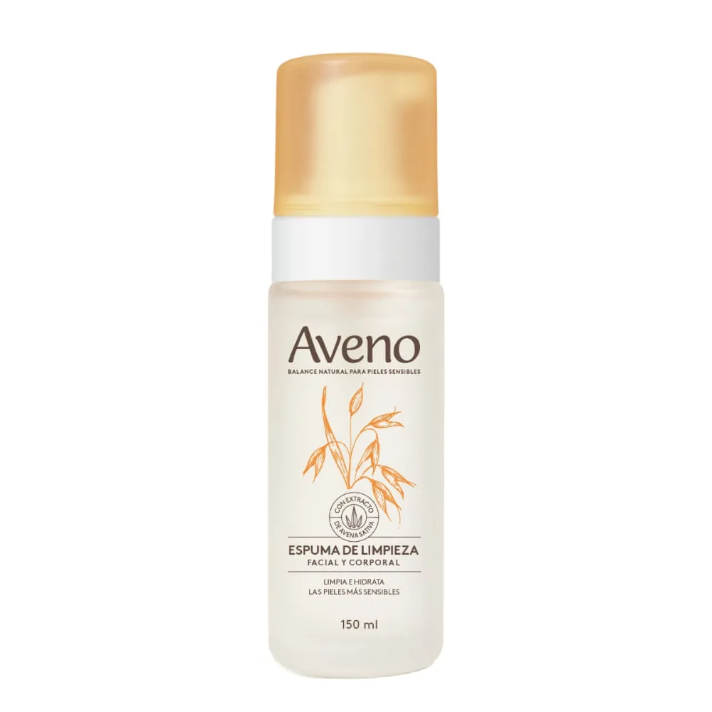 Aveno Espuma de Limpieza Aveno Facial y Corporal x 150 ml