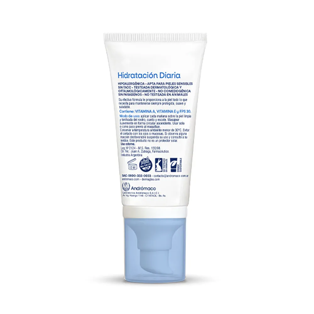 Dermaglós Emulsión Facial Hidratante Dermaglos de Dia para Piel Normal a Mixta Fps30 x 50 ml