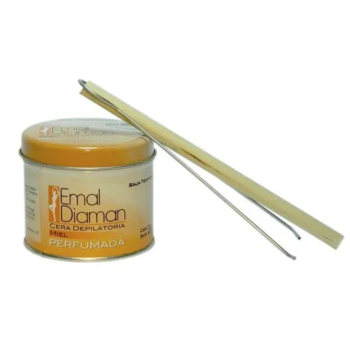 Emal Diaman Cera depilatoria con miel lata 200 gr