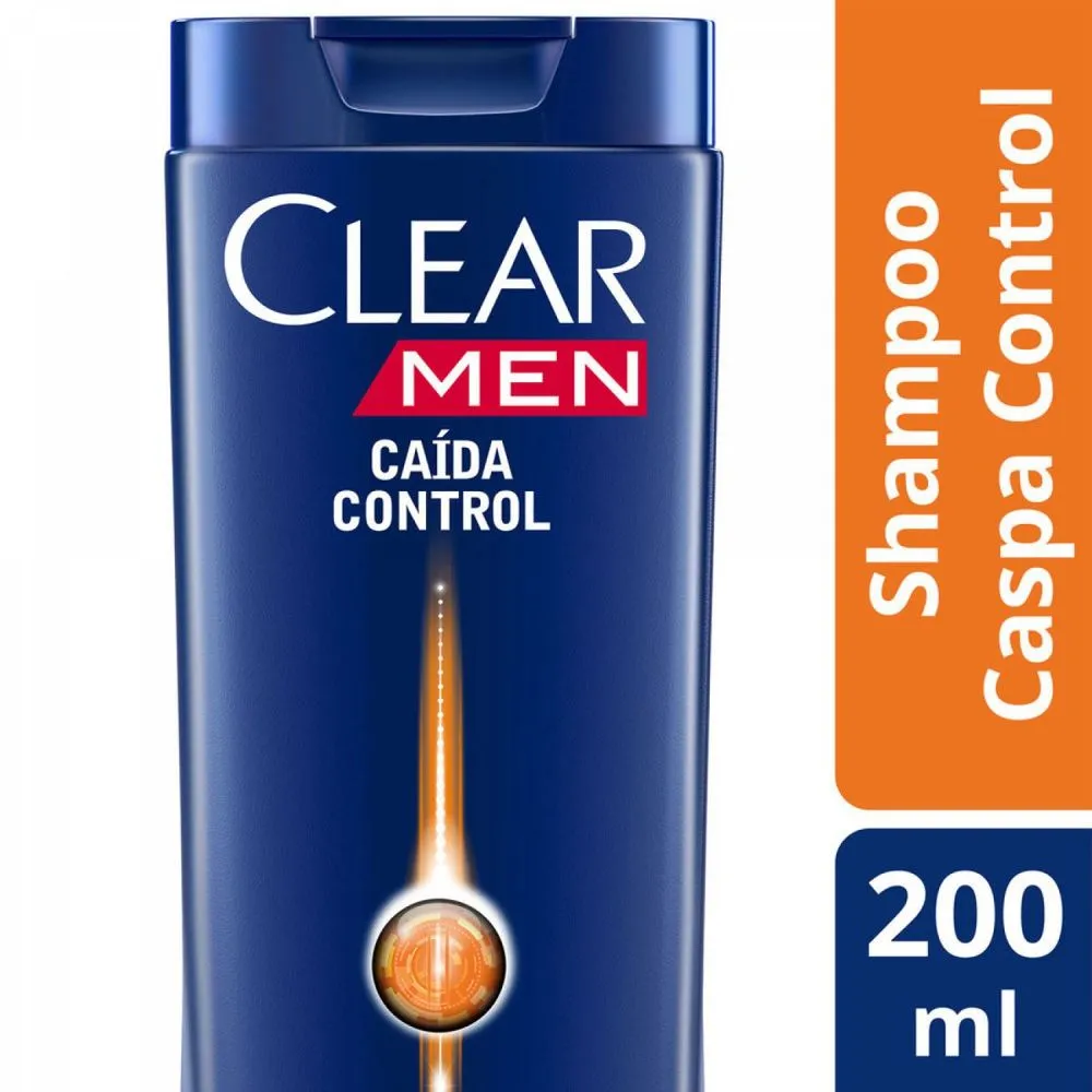 Clear Shampoo caida control men 200ml