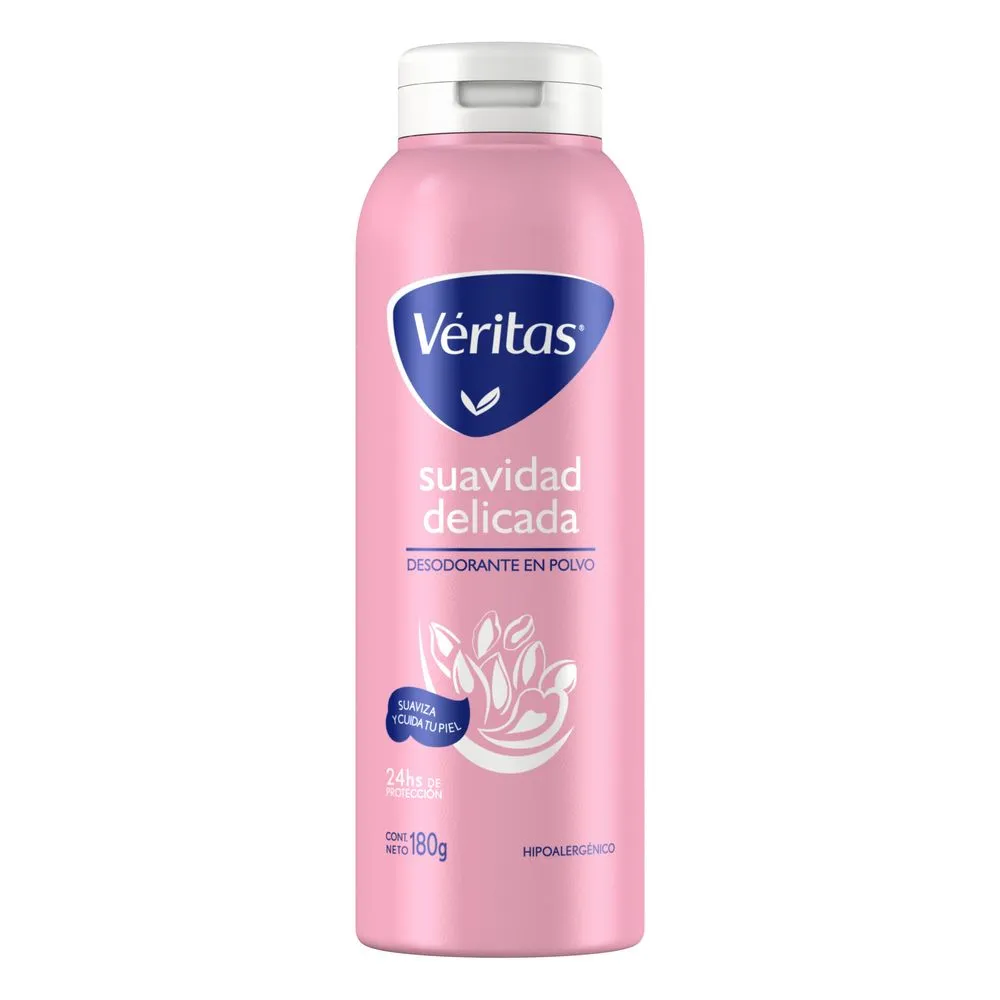 veritas Polvo mujer suavidad delicada 180 gr