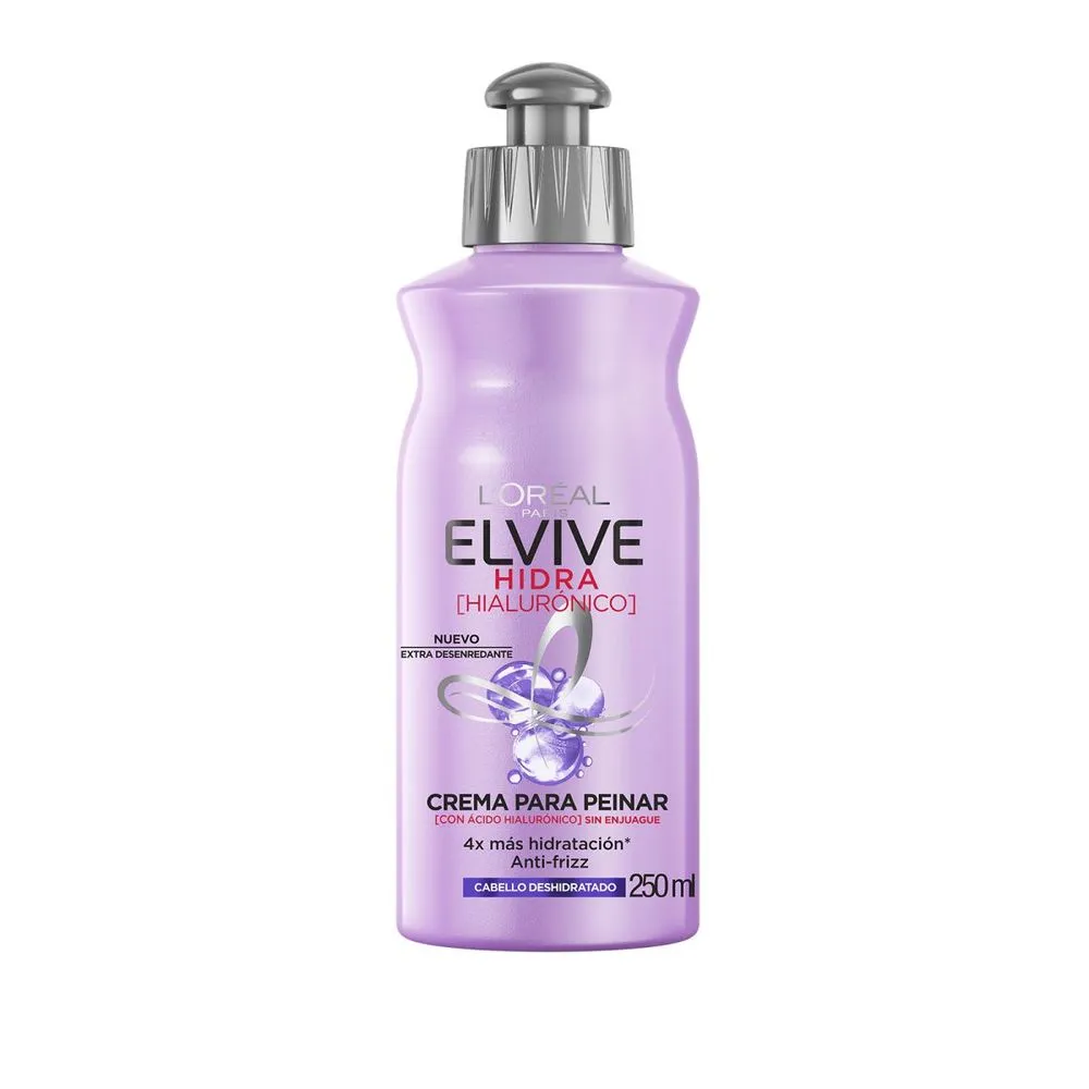 Elvive Crema para peinar hidra hialuronico 250 ml