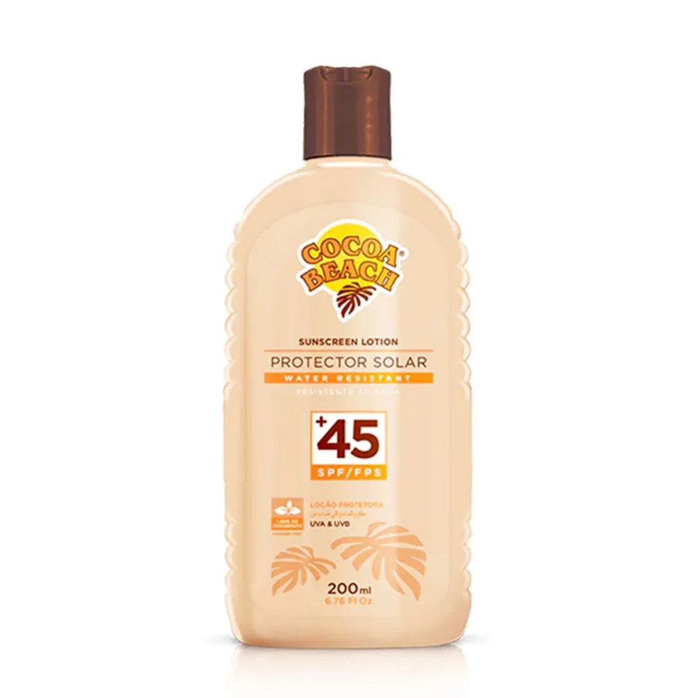 Cocoa Beach Protector solar fps45 200 ml