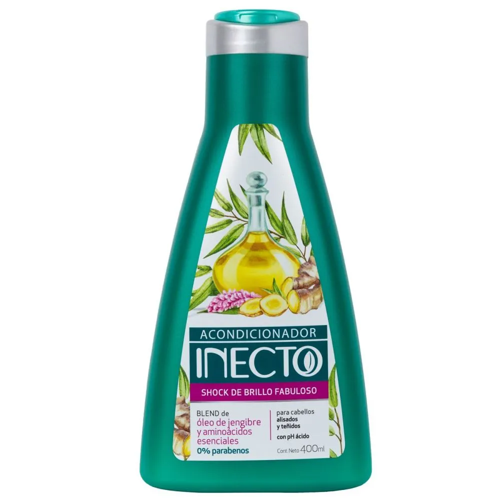 Inecto Acondicionador shock brillo fabuloso 400 ml