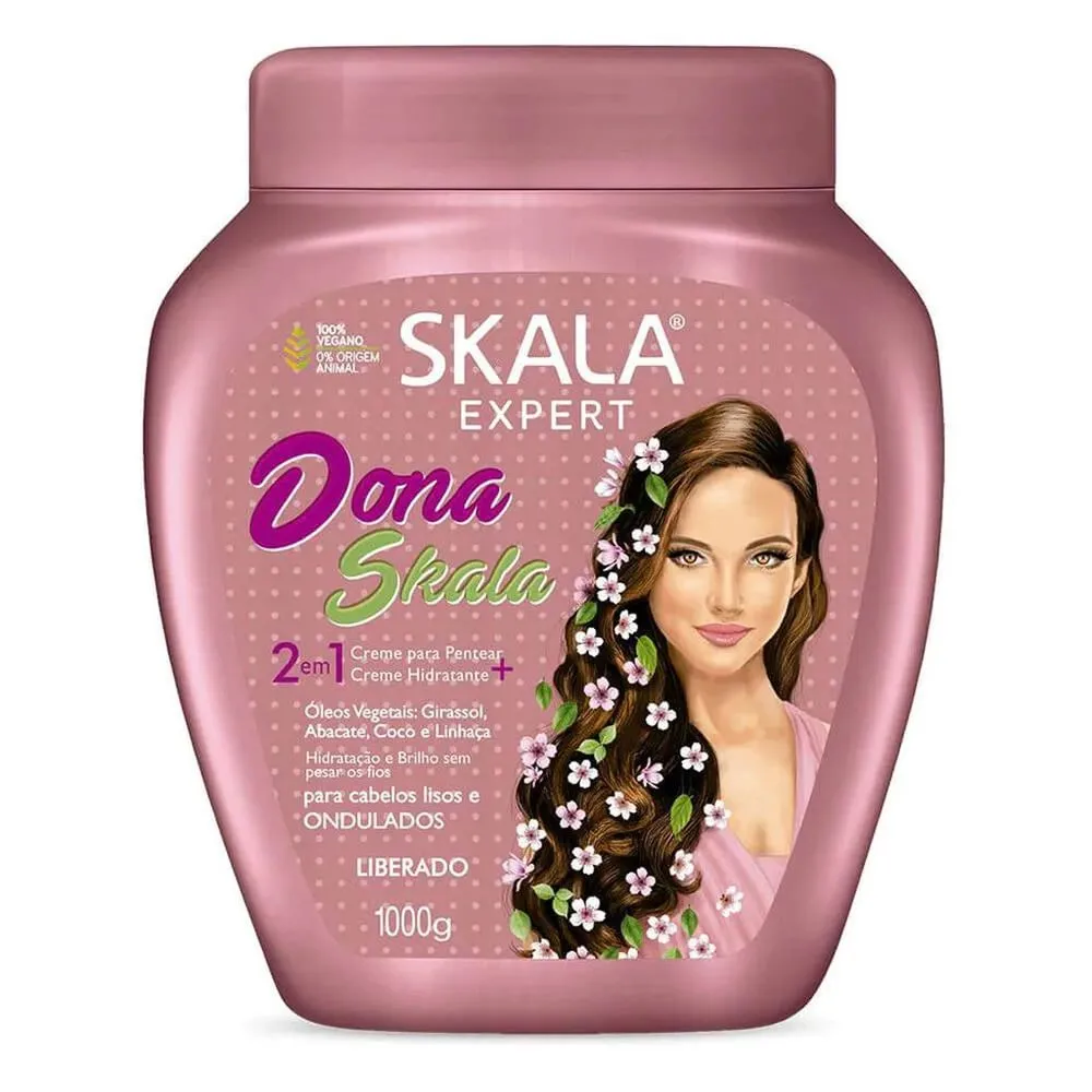 Skala Crema tratamiento 2 en 1 dona skala ondulados 1000 gr