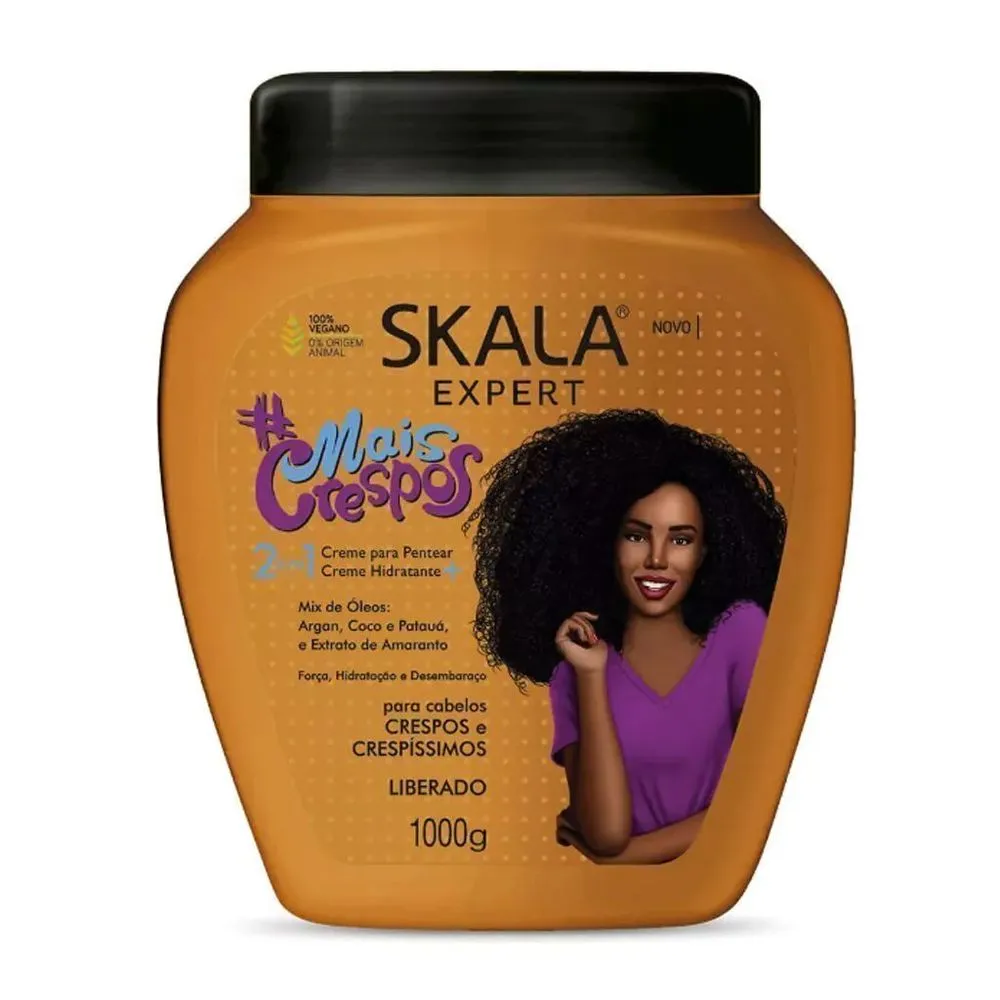 Skala Crema tratamiento 2 en 1 mais crespos afro 1000 gr