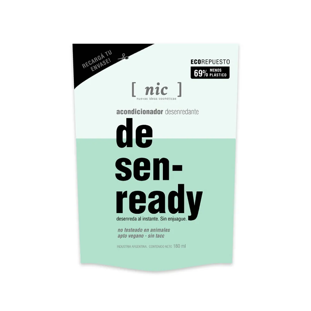Nic Acondicionador desen-ready repuesto 180 ml