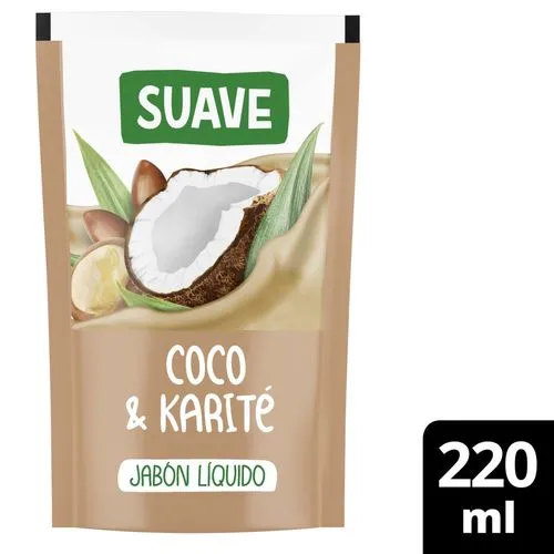 Suave Jabón líquido coco y karite 220 ml