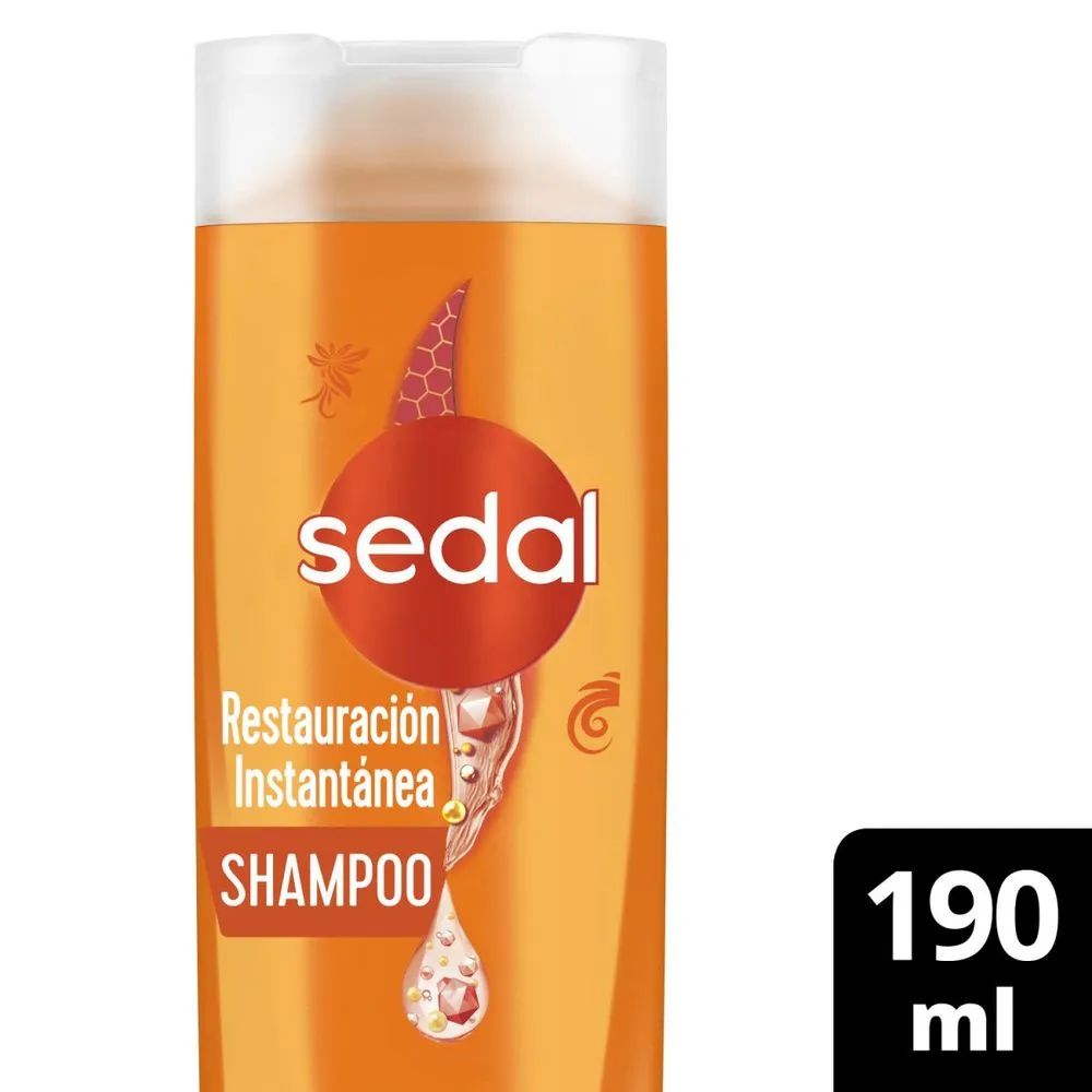 Sedal Shampoo restauración instantánea 190 ml