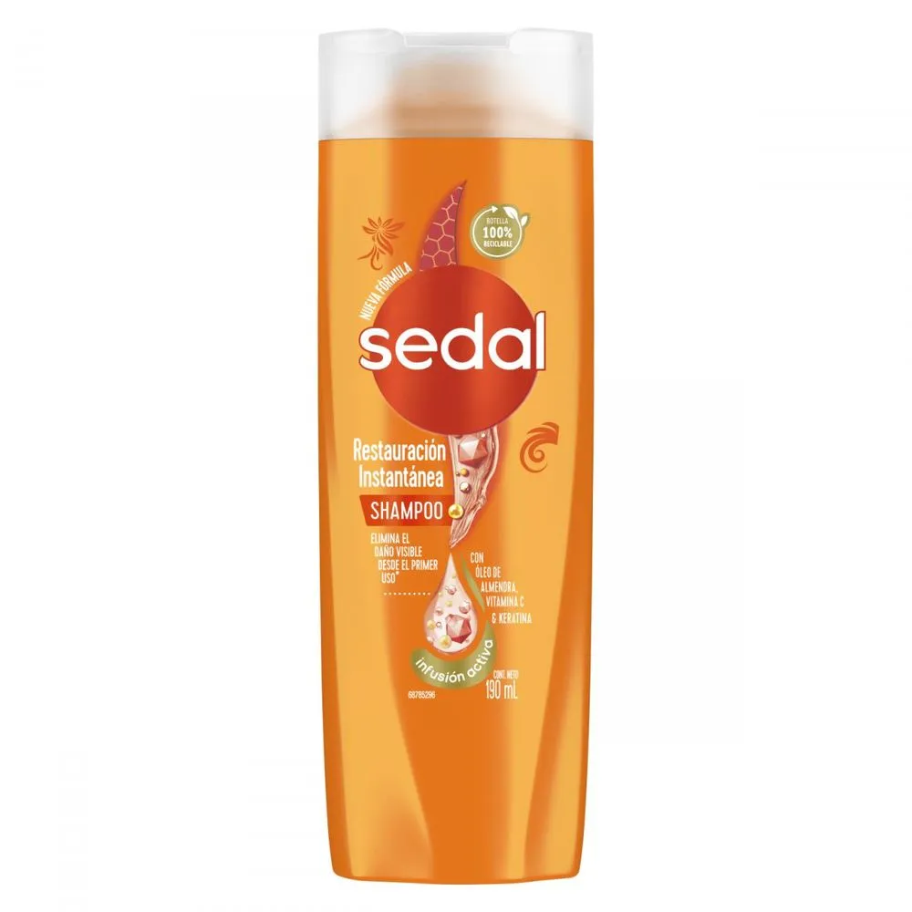 Sedal Shampoo restauración instantánea 190 ml
