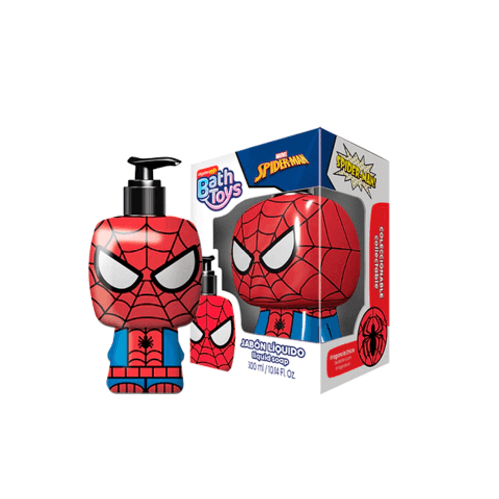 Spiderman Jabón líquido bath toys spiderman 300 ml