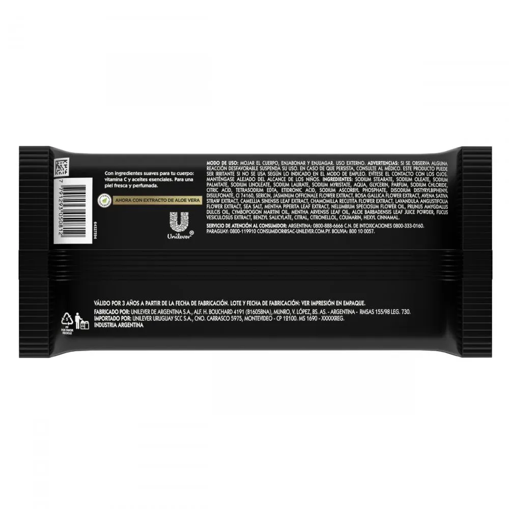 Lux Jabón en barra lirio azul 120 gr (3 unidades)