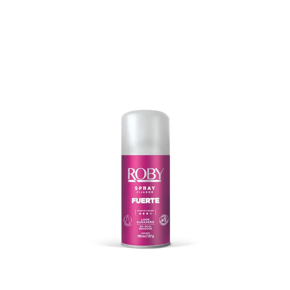 Roby Spray fijador fuerte 180 ml