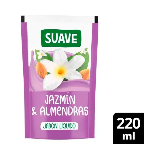 Suave Jabón líquido jazmín y almendras 220 ml