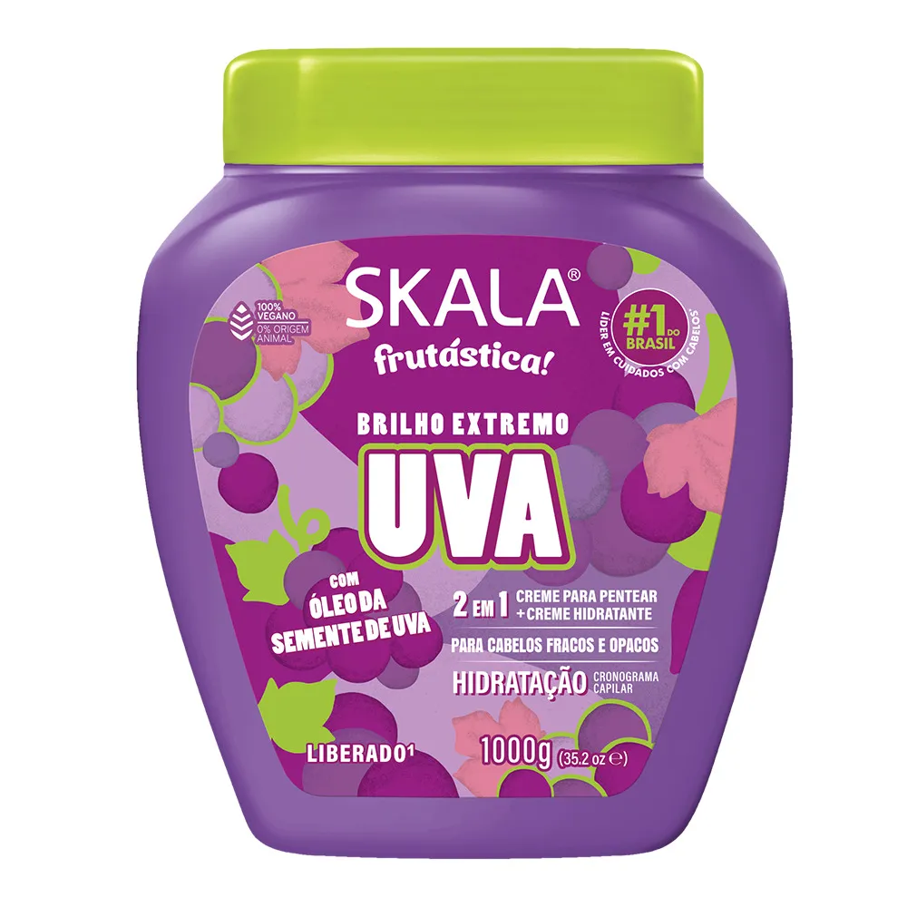 Skala Crema tratamiento frutastica uva 2EN1 1000 gr