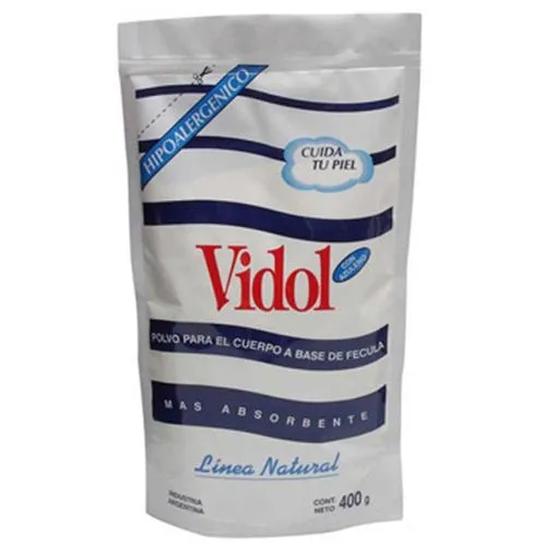 Vidol Polvo a base de fécula bolsa 400 gr