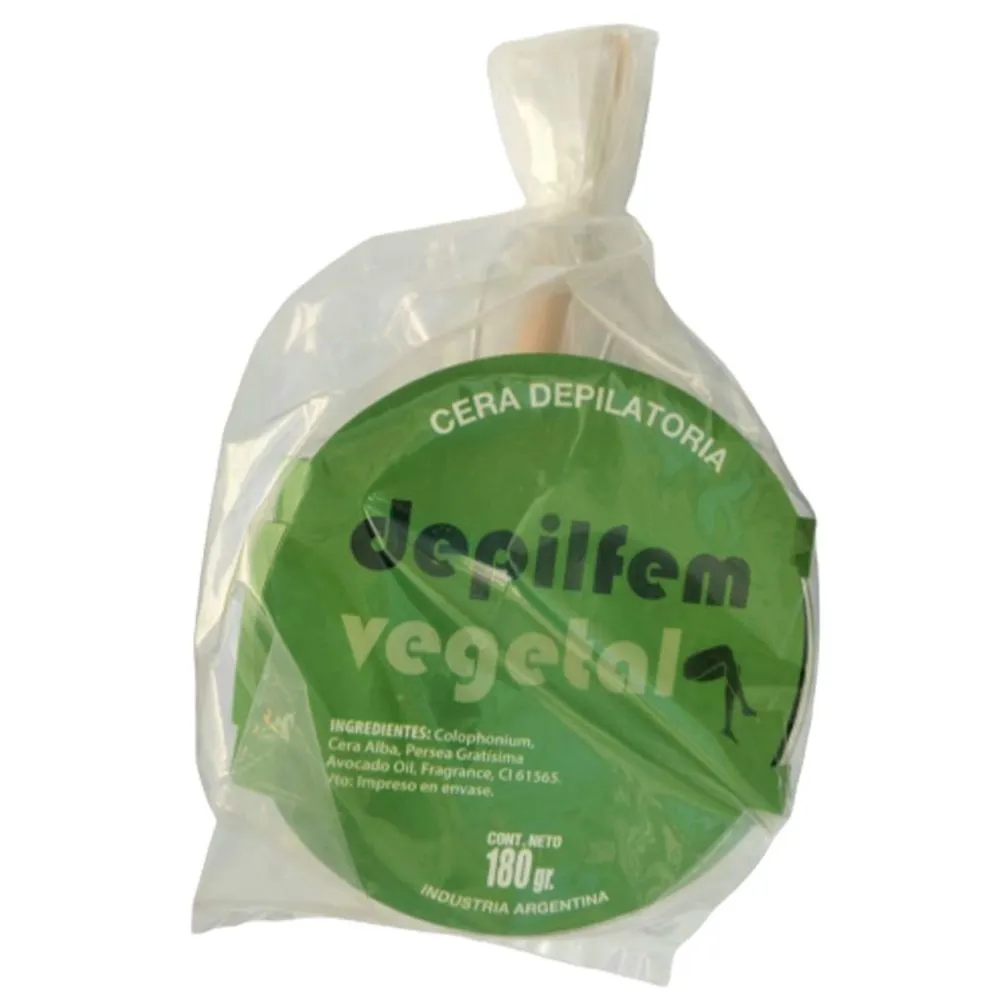 Depilfem Cera depilatoria vegetal lata 180 gr