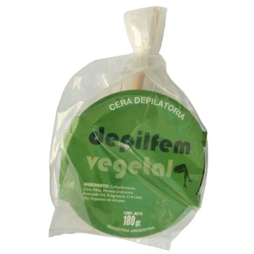 Depilfem Cera depilatoria vegetal lata 180 gr