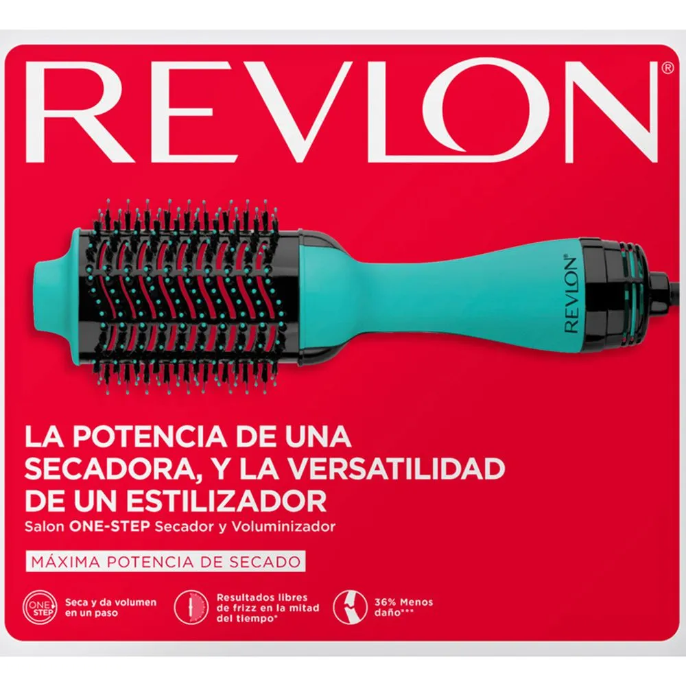 Revlon Cepillo secador de pelo voluminizador anti frizz