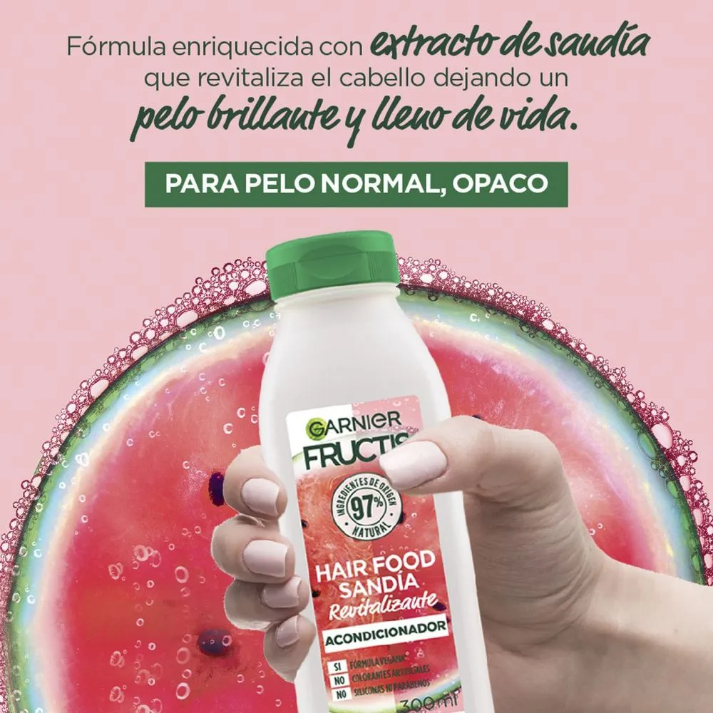 Fructis Acondicionador hair food sandia 300 ml