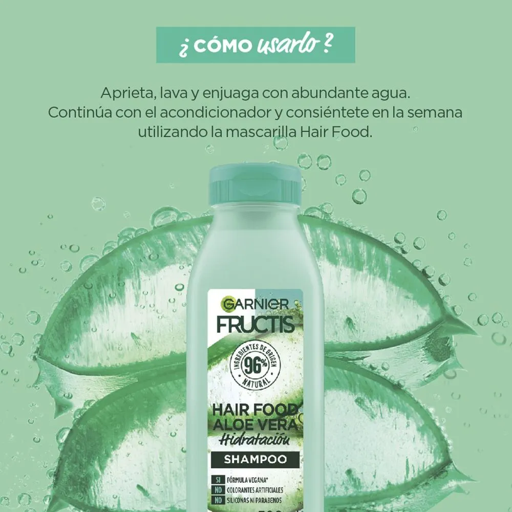 Fructis Shampoo hair food aloe 300 ml