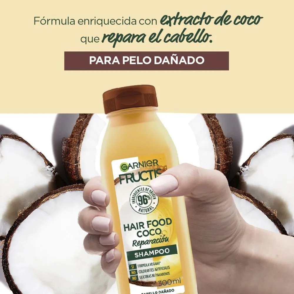Fructis Shampoo Hair Food Coco 300ml