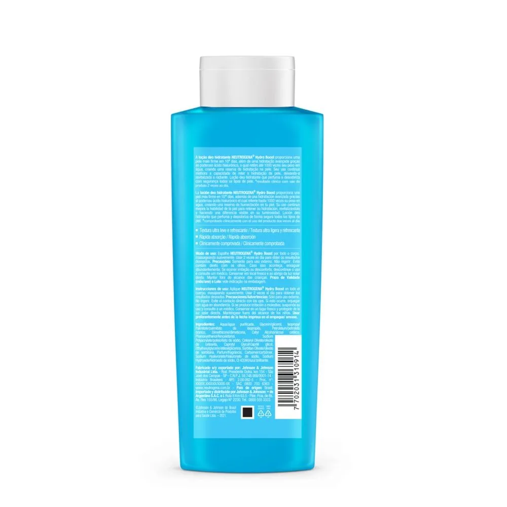 Neutrogena Crema hidratante corporal hydro Boost Gel 400 ml