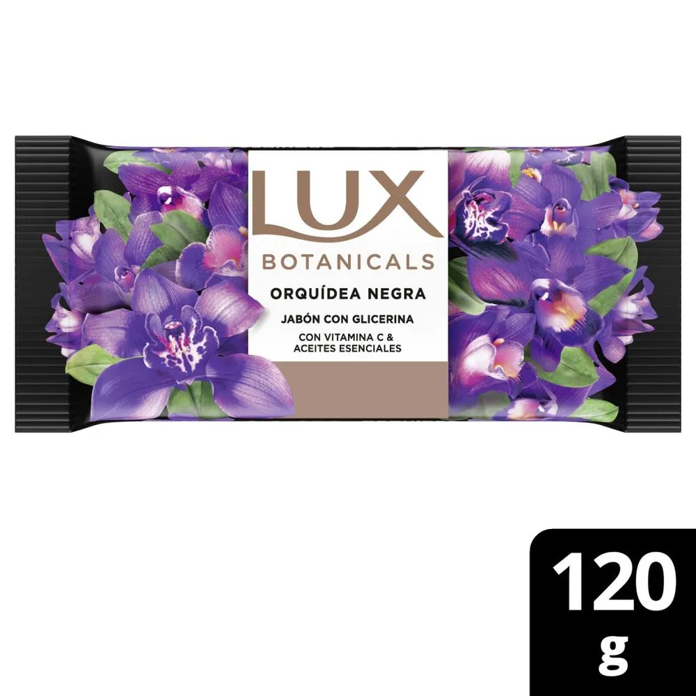 Lux Jabón en barra orquidea negra 120 gr