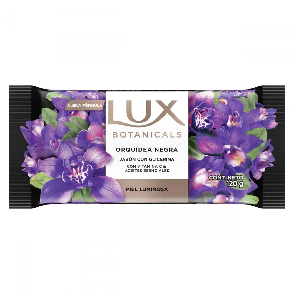Lux Jabón en barra orquidea negra 120 gr