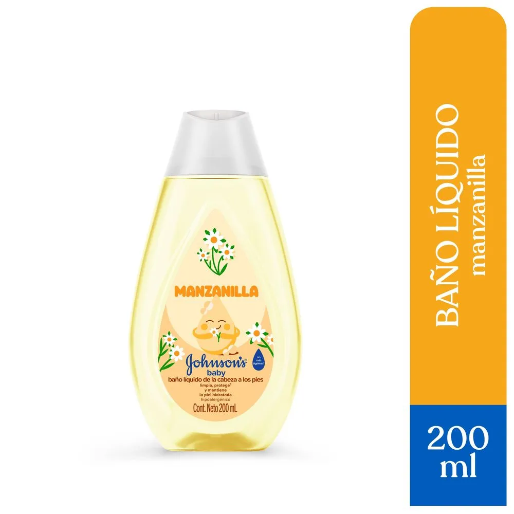 Johnson's Baby Baño liquido manzanilla 200ml