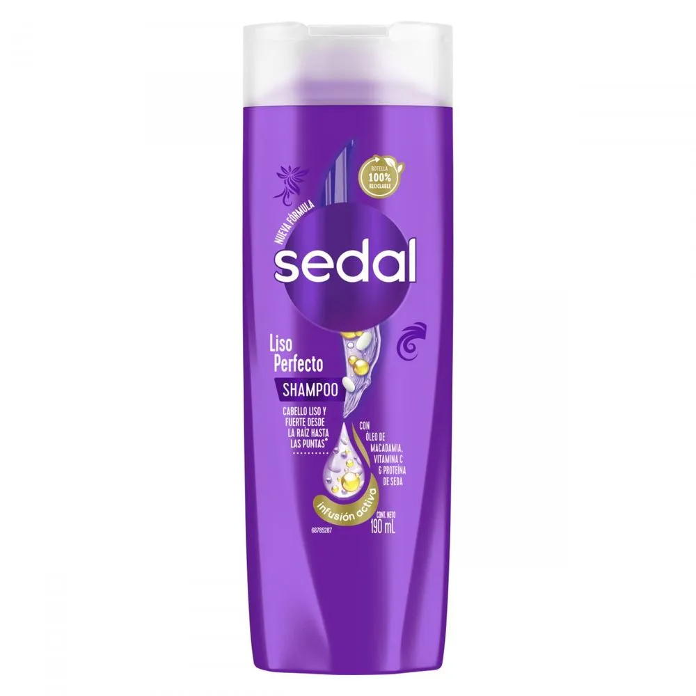 Sedal Shampoo liso perfecto 190 ml