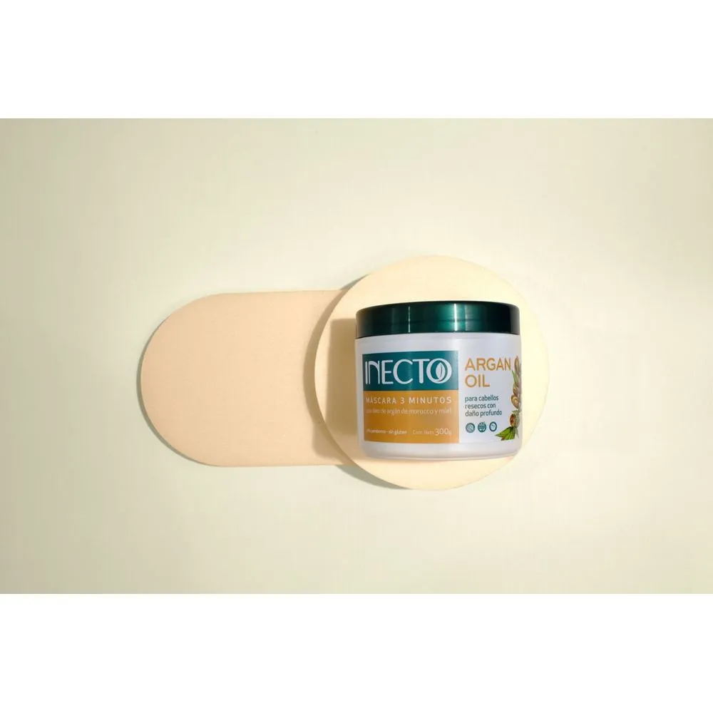 Inecto Máscara 3Minutos Argán Oil 300g