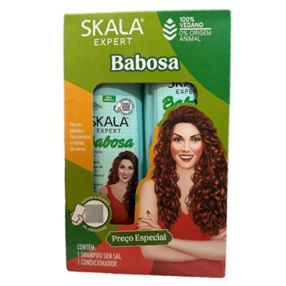 Skala Kit shampoo y acondicionador babosa (sh 325ml y ac 200ml)