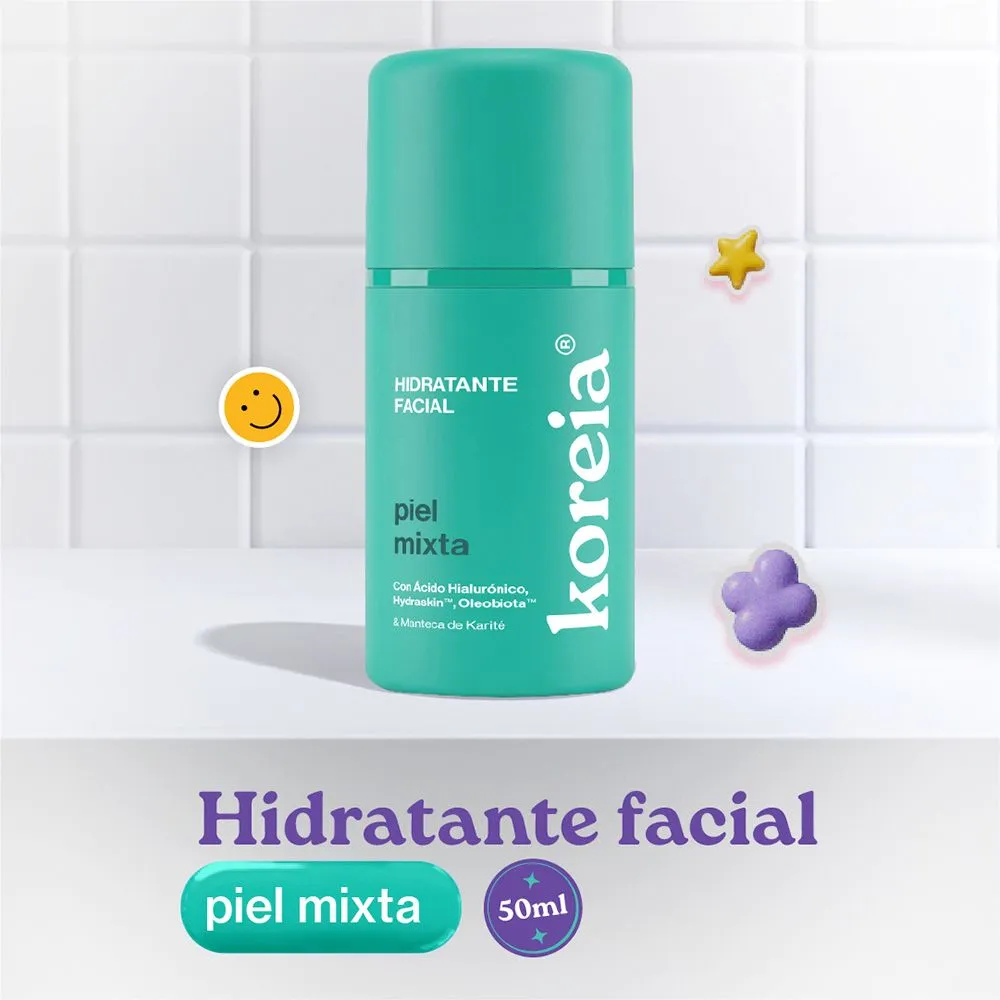 Koreia Emulsion hidratante facial para piel mixta 50ml