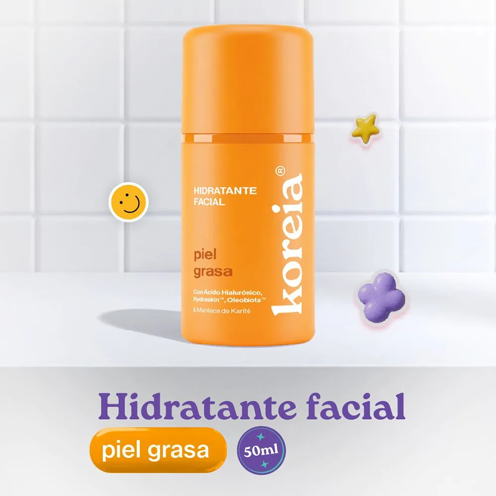 Koreia Emulsion hidratante facial para piel grasa 50ml