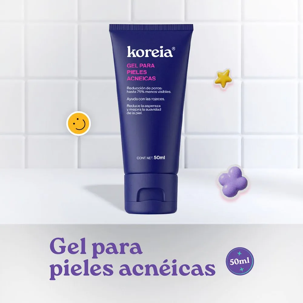 Koreia Gel facial para pieles acneicas 50ml