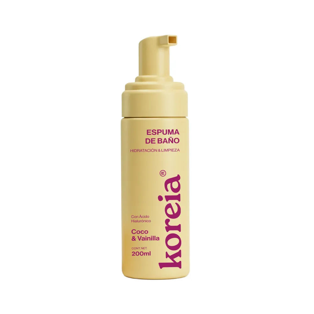 Koreia Espuma de baño coco y vainilla 200ml