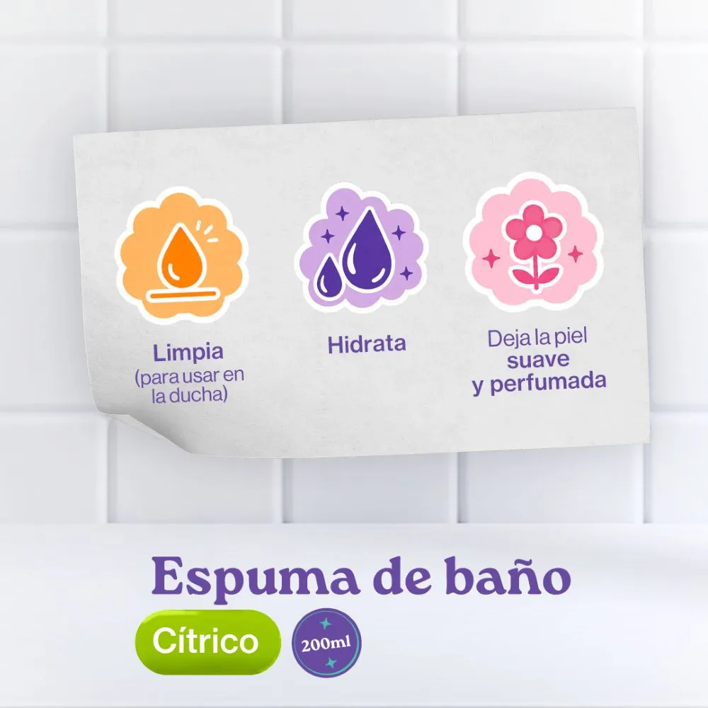 Koreia Espuma de baño citrico 200ml