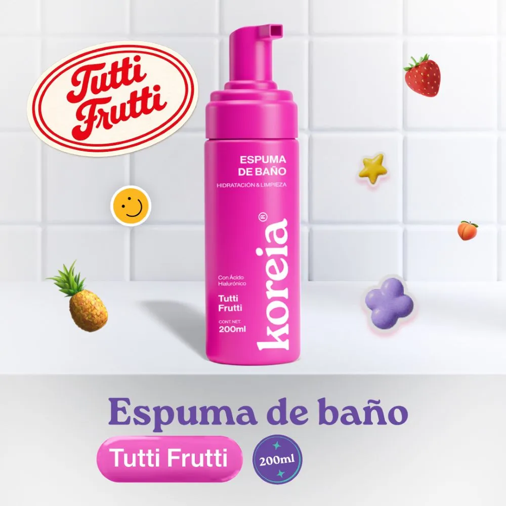 Koreia Espuma de baño tutti futti 200ml