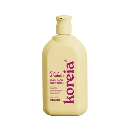 Koreia Emulsion hidratante corporal coco y vainilla 200ml