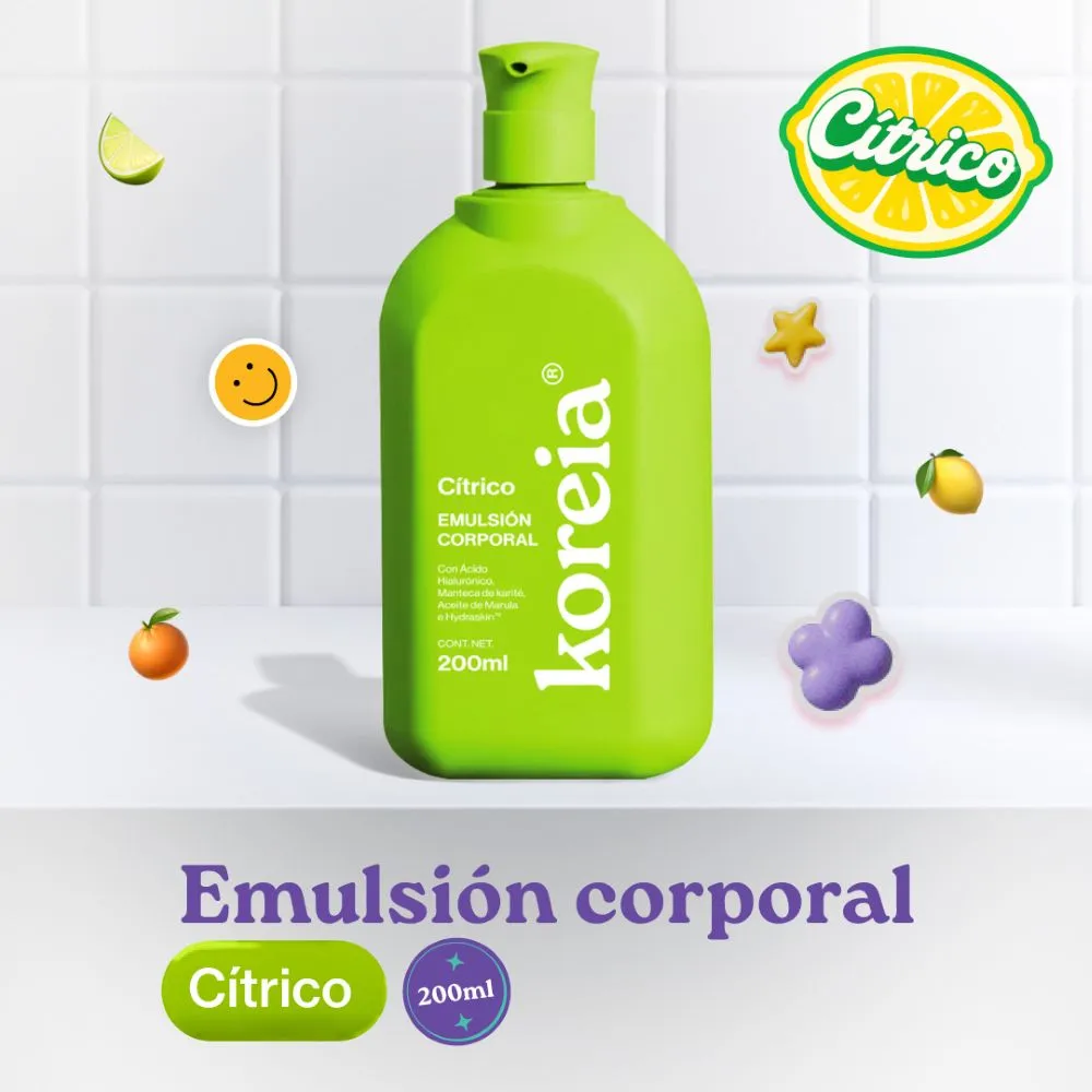 Koreia Emulsion hidratante corporal citrico 200ml