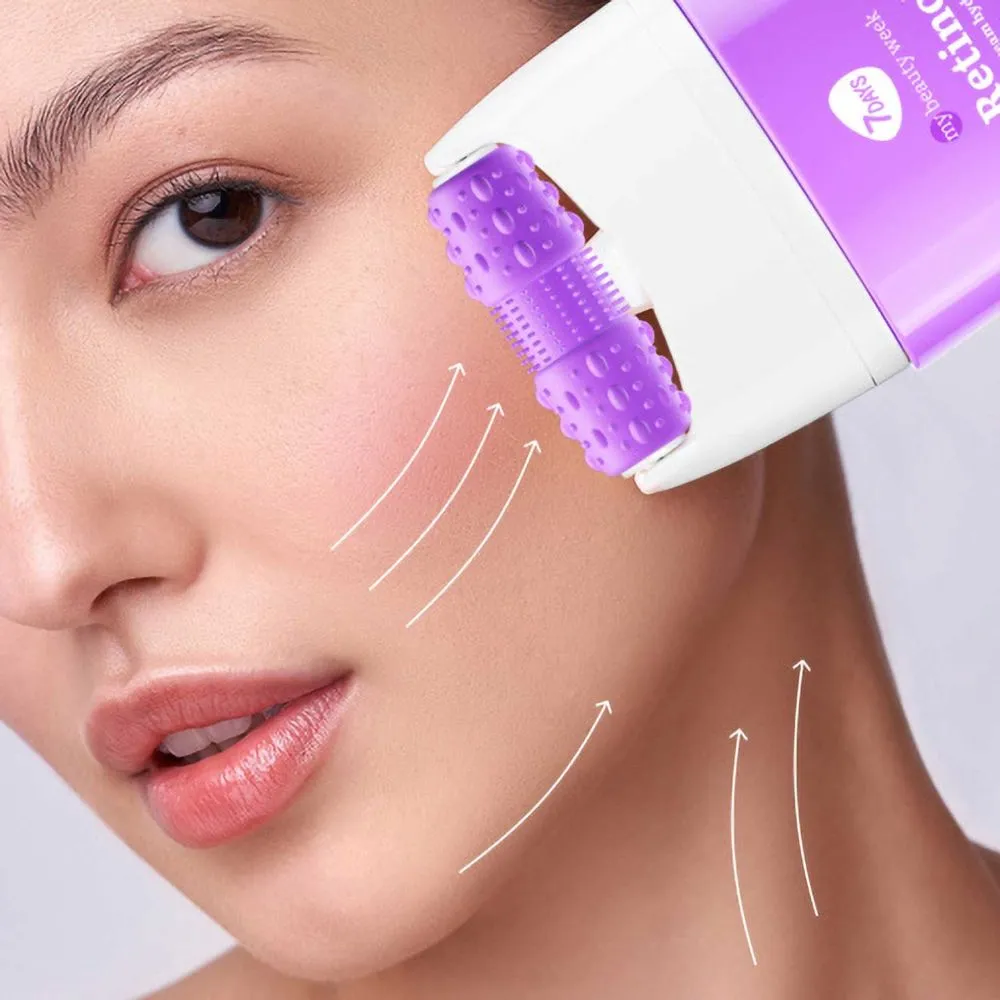 7Days Crema facial antiage retinol con masajeador 3d 40ml