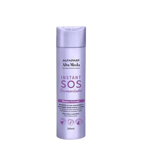 alfaparf alta moda Shampoo matizador instant sos 250ml