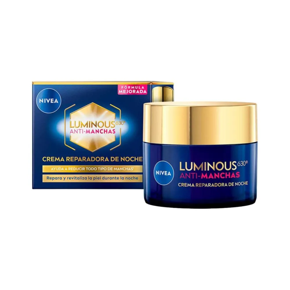 Nivea Crema antimanchas de noche luminous 630 50 ml
